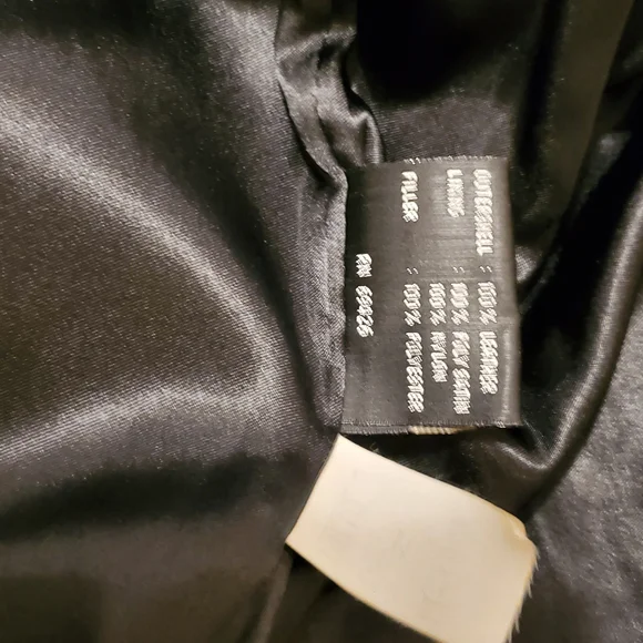 Wilsons Leather Classic Black Bomber Jacket - Picture 7 of 16